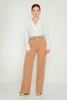 Explosion High Waist Casual Trousers Black Brown Camel Khaki цвет верблюда