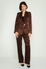 Favori Casual Suits Black Brown Bordeux Kahverengi