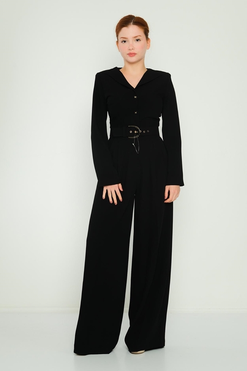 Favori Casual Jumpsuits Black Green Grey Bordeux Camel Petroleum