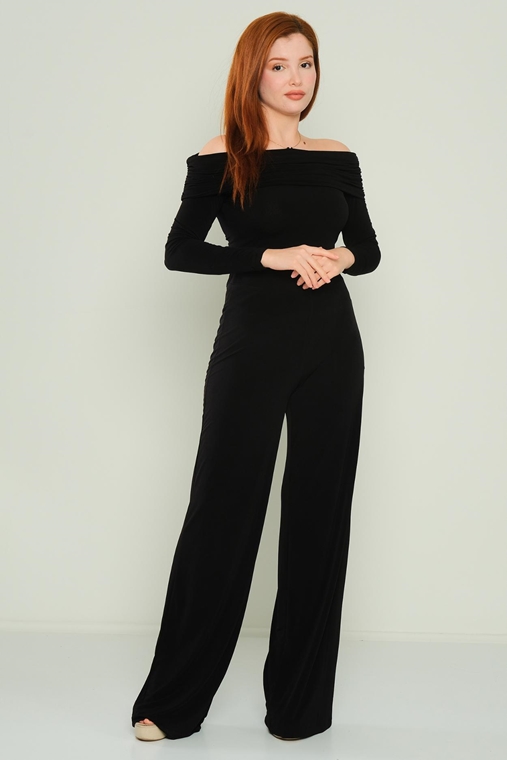 Excuse High Waist Casual Trousers Black Brown Navy