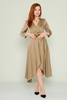 Rissing Star Casual Dresses Beige Mink Khaki indigo كاكي