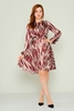 Explosion Mini Casual Dresses Brown Bordeux Purple بوردو