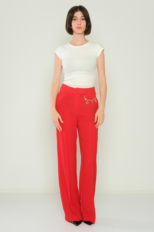 Joymiss Casual Trousers Red