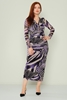 Explosion Maxi Casual Dresses Brown Khaki Lavender Lavanta