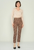 Explosion Casual Trousers Brown Khaki كاكي