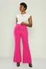 Fimore High Waist Casual Trousers White Green Fuchsia indigo Tan фуксия