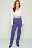 Selen High Waist Casual Trousers Black Red Brown Beige Lilac Camel Navy Khaki Lilac