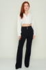 Selen High Waist Casual Trousers Black Red Beige Camel Navy Khaki темно синий