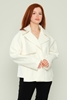 Mangosteen Casual Jackets Black Cream Krem