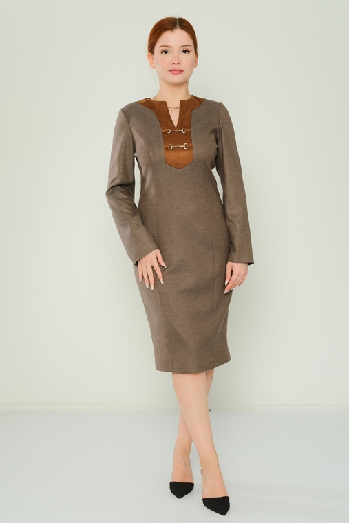 Dimare Casual Dresses Brown