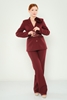 Favori Casual Suits Black Red Grey Brown Bordeux Petroleum Bordeux