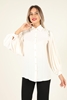 Mirador Casual Blouses Black Grey Beige Ecru Mint Tan серовато бежевый