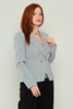 Mangosteen Casual Jackets Black Grey Beige серый