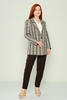 Mac Park Casual Suits Black Brown Brown