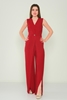 Rissing Star Casual Jumpsuits Black Red White Blue Green Bordeux Beige Turquoise Sax Coral Peanut bordo şarabı