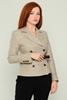 Selen Casual Jackets Black Grey Anthracite Coffee With Milk ECOSE Кофе с молочным цветом