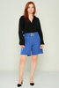 Airport Casual Shorts Black Blue Fuchsia Khaki Mavi