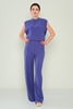 Explosion Casual Jumpsuits Black Camel Khaki Lavender Lavender