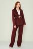 Favori Casual Suits Black Red Green Grey Brown Bordeux Camel Bordeux