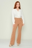 Selen High Waist Casual Trousers Black Brown Lilac Camel Navy Khaki Camel