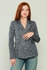 Zanzi Casual Jackets 021KAHVE 031SIYAH 341MAVI Ледяной синий