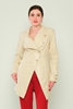 Lila Rose Casual Woman Coats Black Beige Camel Bej