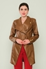 Lila Rose Casual Woman Coats Black Beige Camel لون الجمل