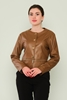 Lila Rose Casual Woman Coats Black Beige Camel لون الجمل