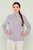 Mees Casual Blouses Black Red Grey Lilac Cream серый