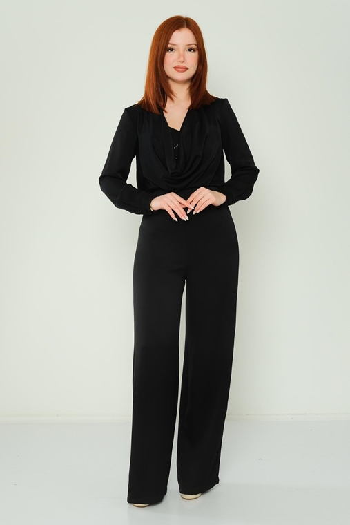 Rissing Star Casual Jumpsuits Black Green Bordeux Sax