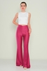 Fimore High Waist Casual Trousers Black White Blue Green Navy Mink Mustard Fuchsia