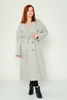 Dolce Bella Casual Woman Coats Black Grey Brown Navy серый