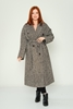 Dolce Bella Casual Woman Coats Black Grey Brown Navy بنى