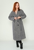 Dolce Bella Casual Woman Coats Black Grey Brown Navy Navy