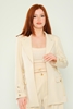 Mianotte Casual Jackets Black Beige Beige