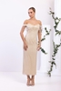 Odrella Night Wear Evening Dresses Black Beige Mink indigo Olive Lavender المنك