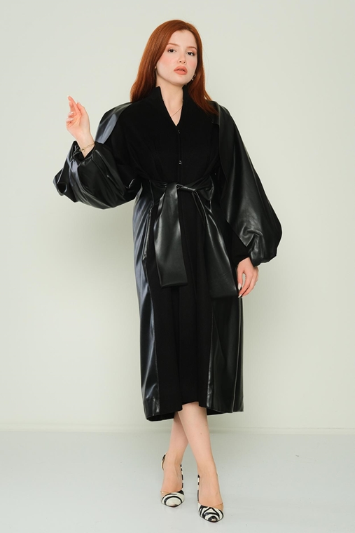 Lila Rose Casual Woman Coats Black