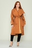 Lila Rose Casual Woman Coats Black Brown Beige Camel Tan Kahverengi