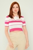 Yes Play Casual Jumpers Black-Ecru Green-Ecru Fuchsia-Ecru Grey-Ecru Pink-Ecru серовато бежевый - фуксия