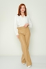 Joymiss High Waist Casual Trousers Green Beige Camel Sax Macenta Бежевый