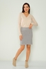 Pitiryko Casual Skirts Black Grey Beige Camel Navy Cream Grey