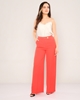 Selen High Waist Casual Trousers Black Red Green Yellow Beige Lilac Camel Fuchsia Ecru Sax Khaki Purple Green Dark Violet Green Light Mint Blue Light Red