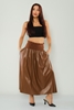 Lila Rose Casual Skirts Black Camel цвет верблюда