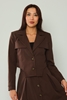 Airport Casual Jackets Bordeux Mink Olive Khaki