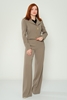 Explosion High Waist Casual Trousers Black Red Brown Camel Khaki Khaki