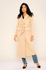 Tosato Casual Woman Coats Black Green Grey Pink Brown Bordeux Beige Orange Navy Tile Green Dark Tan Coffee With Milk Bej