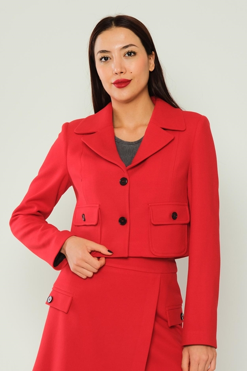 Mees Casual Jackets Red