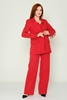 Rissing Star Casual Suits Black Red Beige Emerald Red