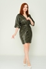 Explosion Casual Dresses Black Khaki Brown Dark كاكي