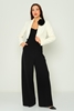 Favori Casual Jumpsuits Black Camel البيج الرمادي